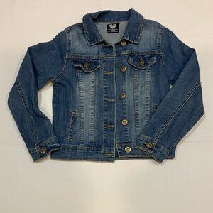 Blue Denim Jacket Diverso Girls SizeS 7/8